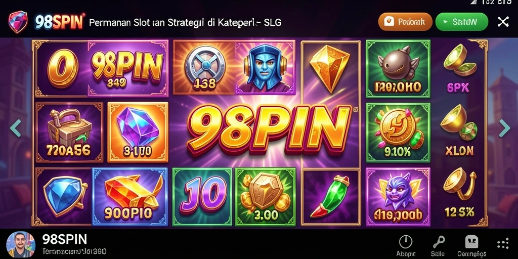 Screenshot gameplay 98SPIN menampilkan keseruan slot dan strategi.