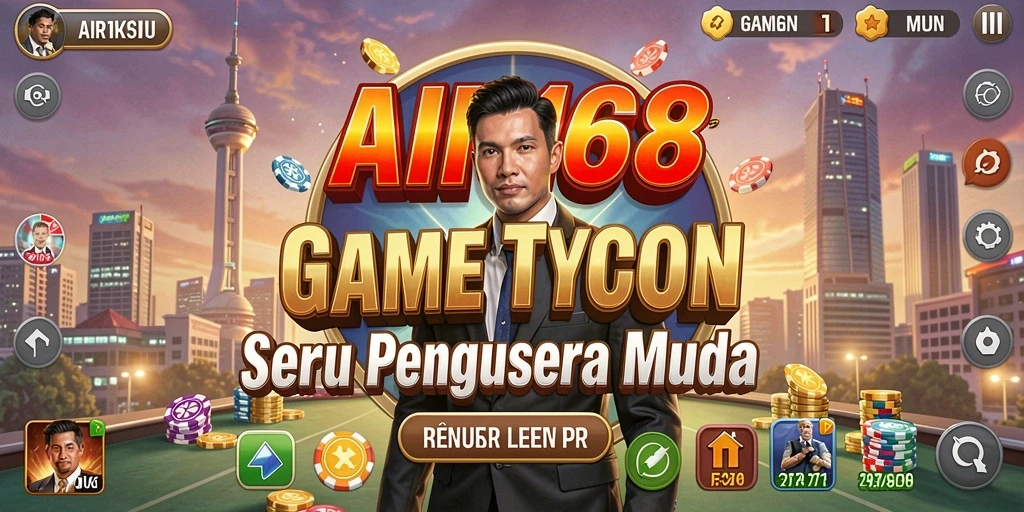 Tampilan gameplay Tycoon yang menarik dan interaktif.