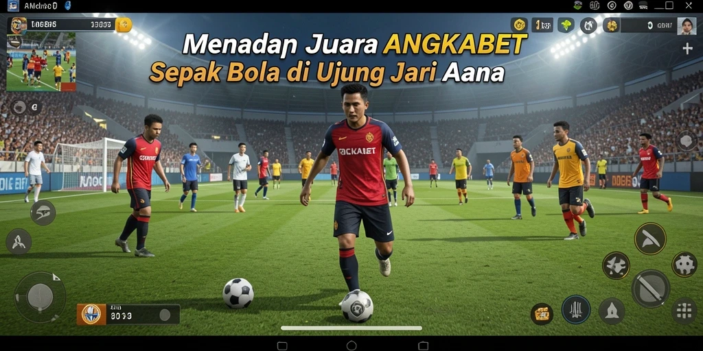 Tampilan menarik dari gameplay tinggi dalam ANGKABET.