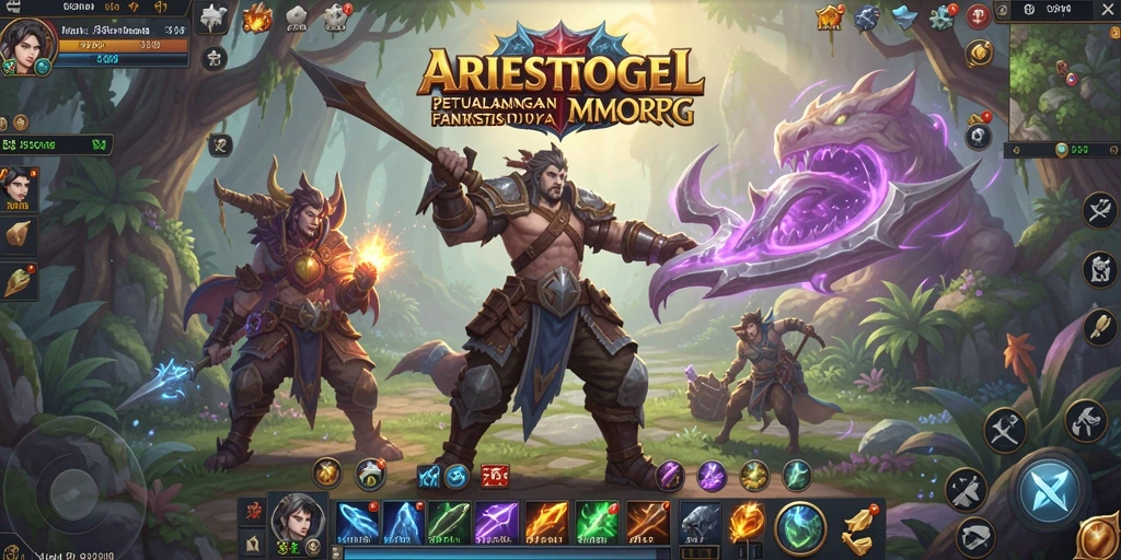 Tampilan menarik dalam dunia petualangan ARIESTOGEL yang mendebarkan.