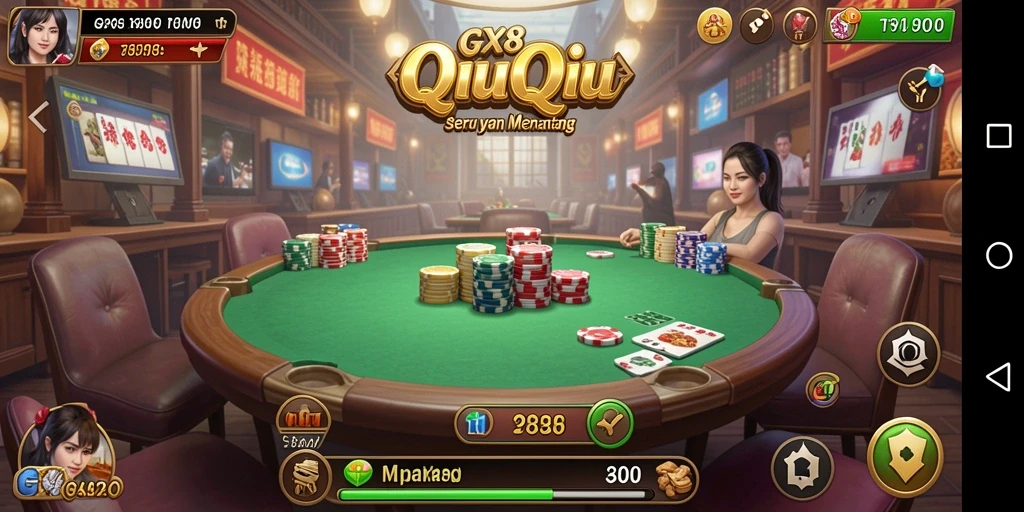 Tampilan gameplay GX88 yang mendebarkan dan interaktif.