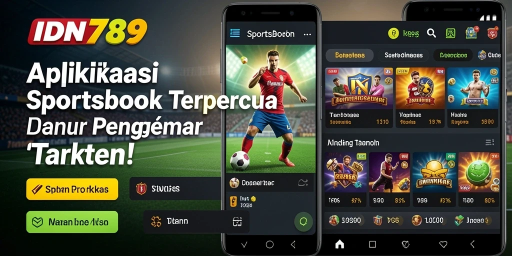 Tampilan antarmuka IDN789 yang menarik dan modern.