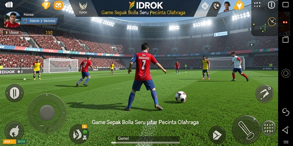 Gameplay seru dan menantang di IDROK dengan grafis yang memukau.