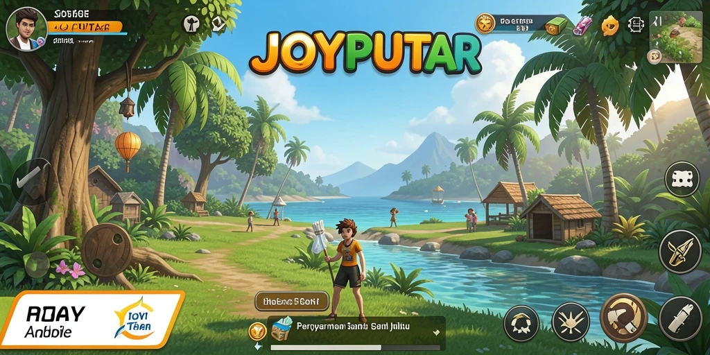 Tampilan permainan <strong>JOYPUTAR</strong> yang menarik dan interaktif.