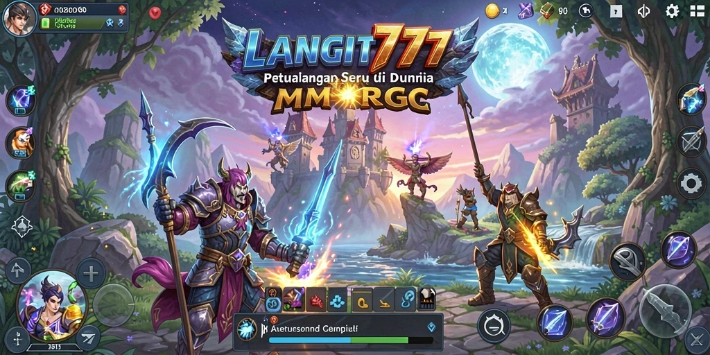 Tampilan luar biasa dari gameplay LANGIT777 yang seru dan penuh aksi.