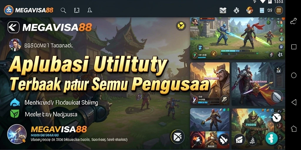 Tampilan antarmuka MEGAVISA88 yang intuitif dan menarik.