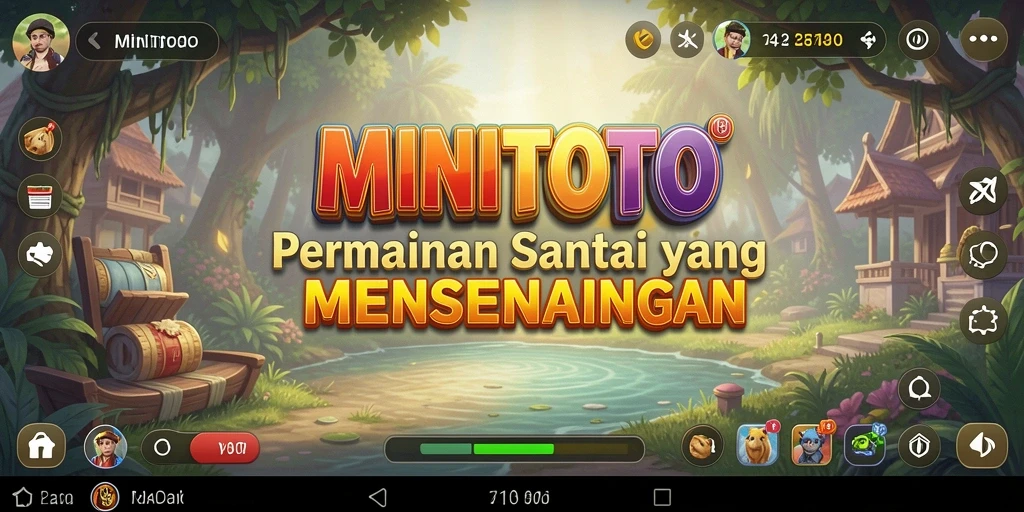 Tampilan gameplay MINITOTO yang menarik dan penuh warna.