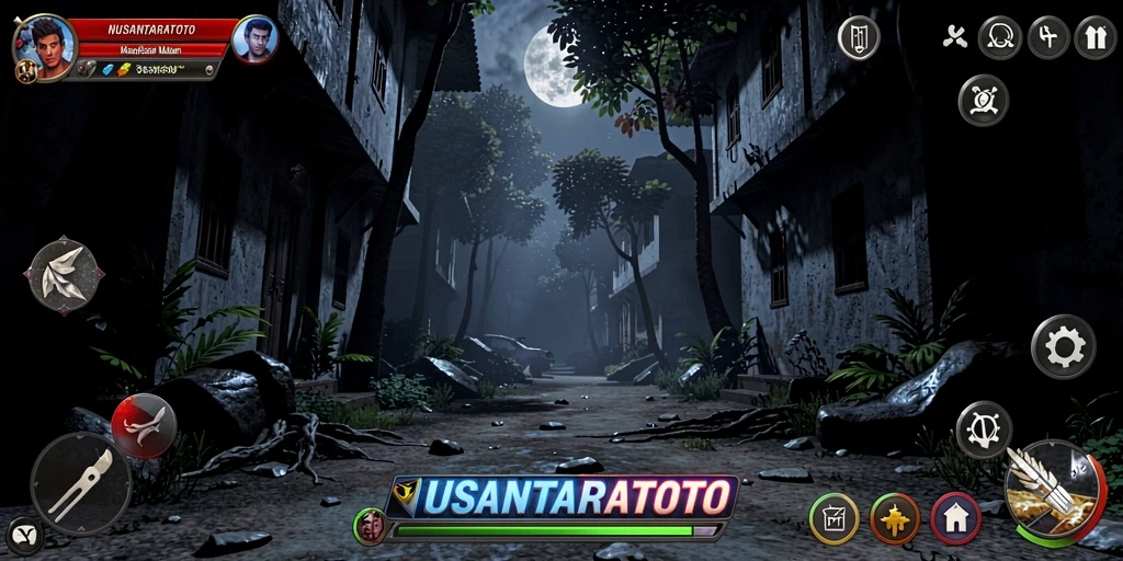Gambaran gameplay penuh ketegangan di NUSANTARATOTO.