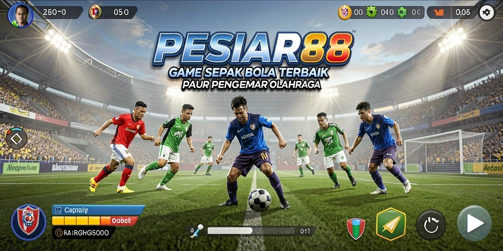 Tampilan gameplay PESIAR88 yang mendebarkan dan penuh aksi.