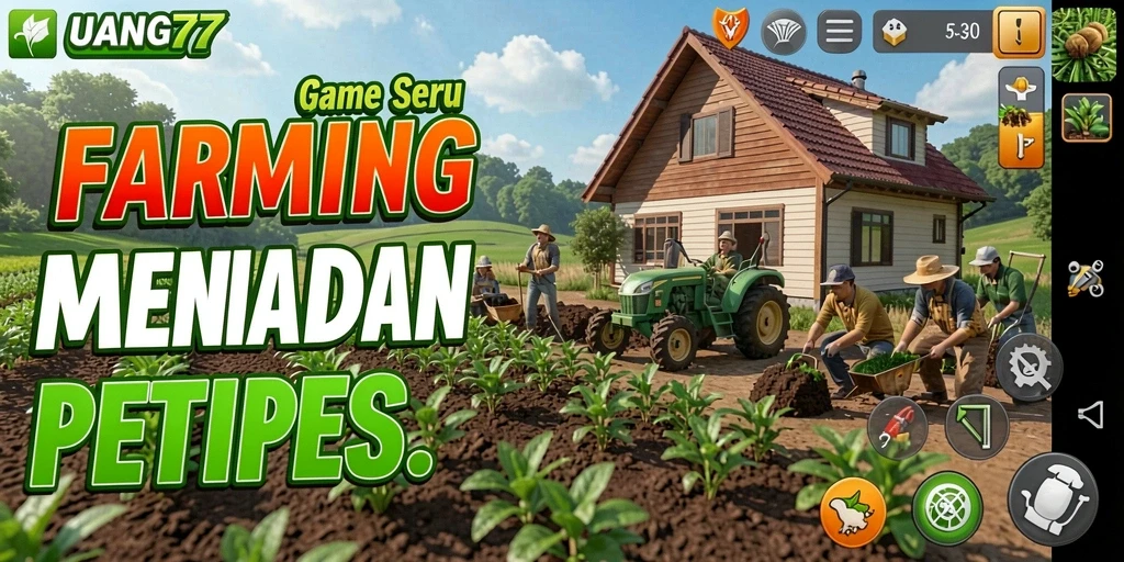 Gameplay seru dari UANG77 dalam dunia pertanian yang menantang.