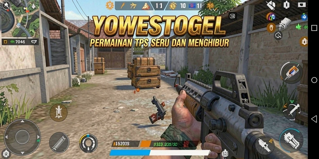 Tangkapan layar gameplay YOWESTOGEL yang intens dan penuh aksi.